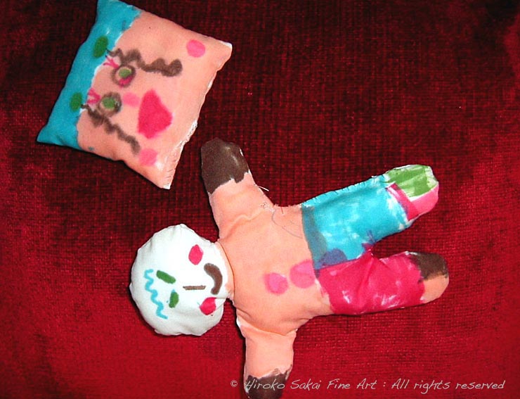 child made stuffed animal, handicrafts, kid, child, kid's activity, fancy work