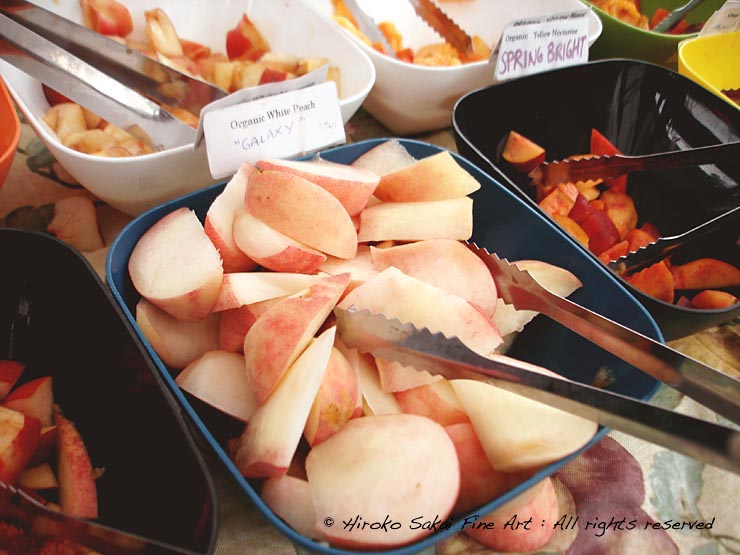 peach, fruit, harvest, farmer's market, holiday, food 